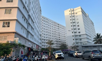 Một dự án nhà ở xã hội tại thành phố Thủ Đức. Ảnh: Hoàng Tuyết/Báo Tin tức