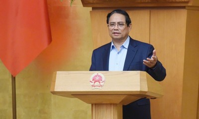 Thủ tướng Phạm Minh Chính chủ trì Phiên họp Chính phủ chuyên đề về xây dựng pháp luật tháng 3/2025.