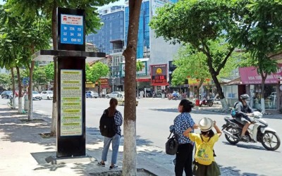 Hà Nội cải thiện nhà chờ xe buýt trên địa bàn TP Hà Nội (Ảnh minh họa).