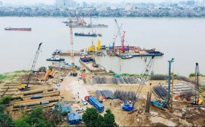 Hà Nội tăng tốc giải phóng mặt bằng 7 cầu qua sông Hồng
