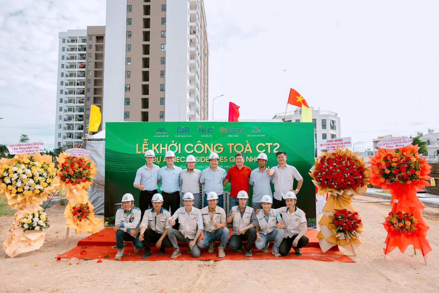 Khởi công tòa nhà CT2 dự án IEC Residences Quy Nhơn: Hiện thực hóa ước mơ an cư