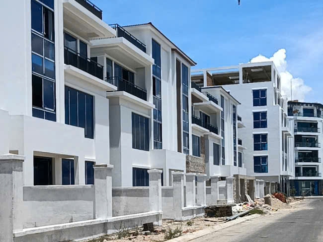 Hình ảnh đã hoàn thiện công trình thấp tầng Cồn Tân Lập – Nha Trang