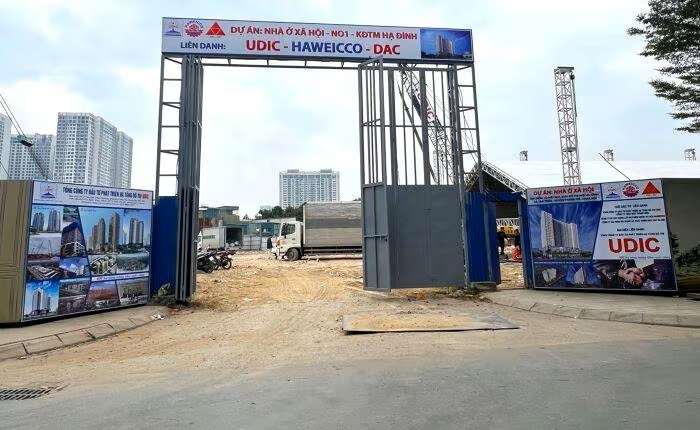 Nhà ở xã hội Hạ Đình điều chỉnh thời gian tiếp nhận hồ sơ. Ảnh VNM.